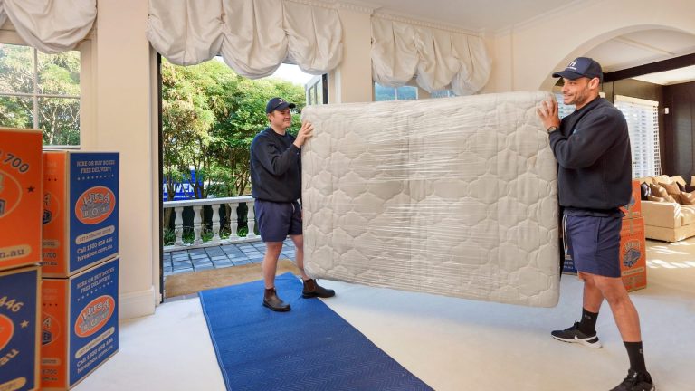 Hire A Mover image holding mattress